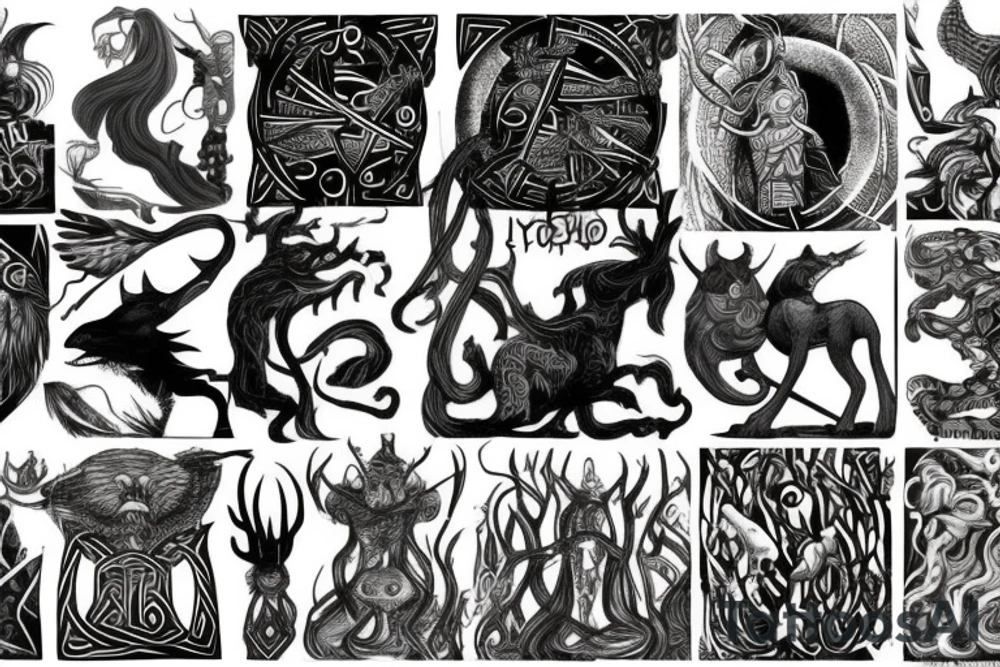 Norse mythology tattoo idea