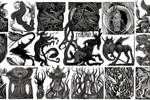 Norse mythology tattoo idea