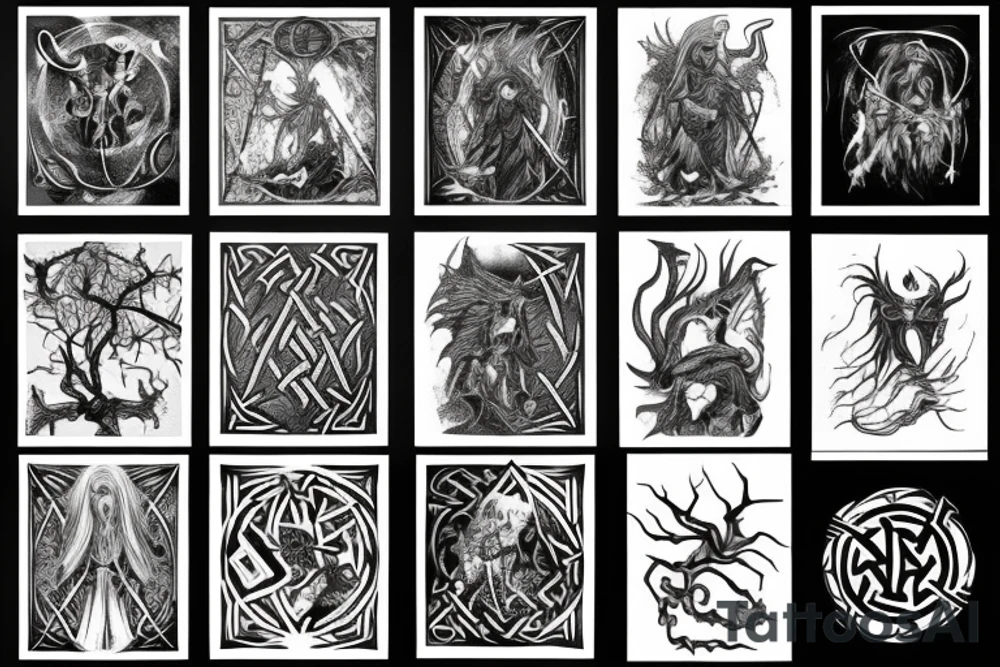Norse mythology tattoo idea