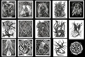 Norse mythology tattoo idea