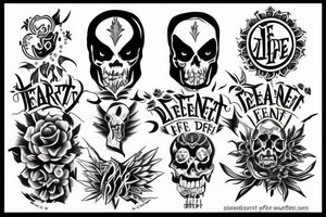 Life before death
Strength before weakness
Journey before destiny tattoo idea