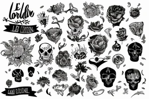 Le MONDE ou rien tattoo idea