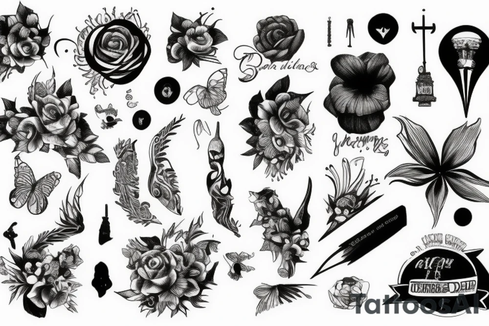 Le MONDE ou rien tattoo idea