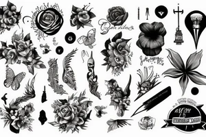 Le MONDE ou rien tattoo idea