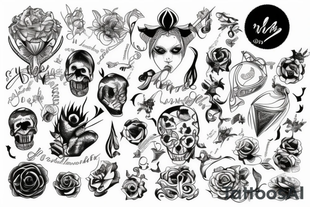 The world tattoo idea