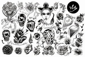 The world tattoo idea