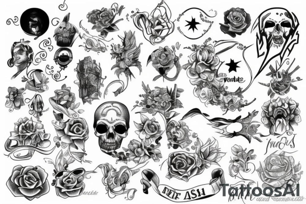 The world tattoo idea