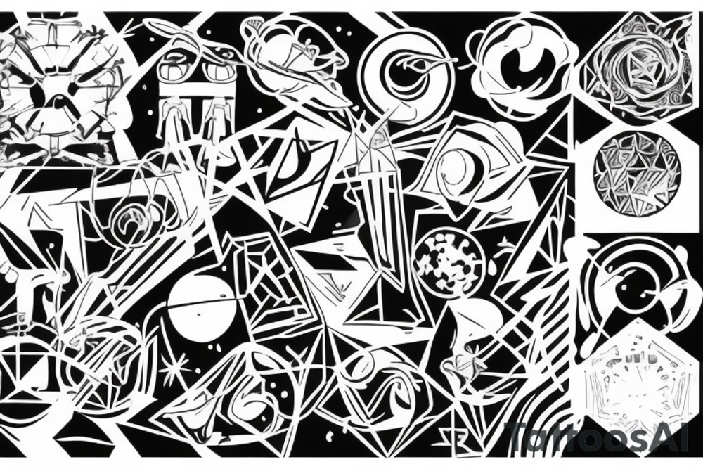 life is a dance of energy tattoo idea