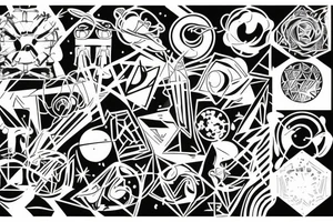 life is a dance of energy tattoo idea