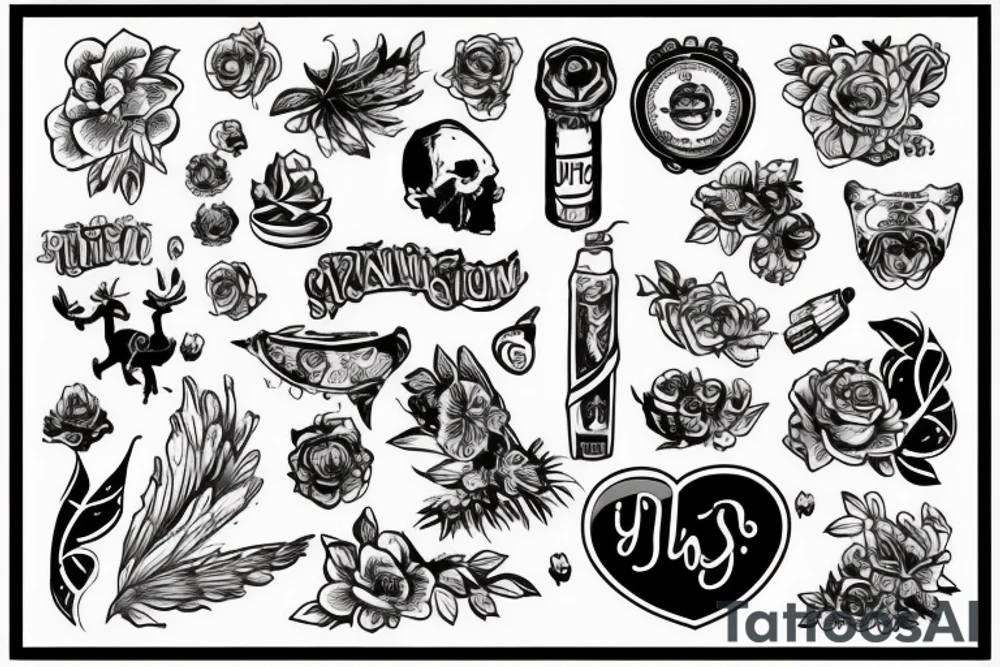 Глаз с щупальцами в голове ужаса tattoo idea