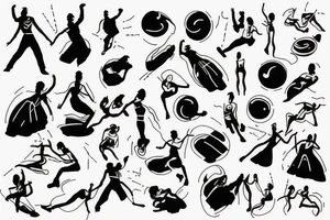 dancing energy tattoo idea