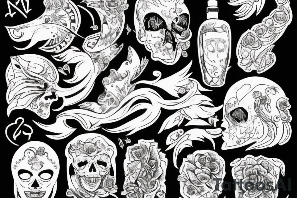 Глаз с щупальцами tattoo idea
