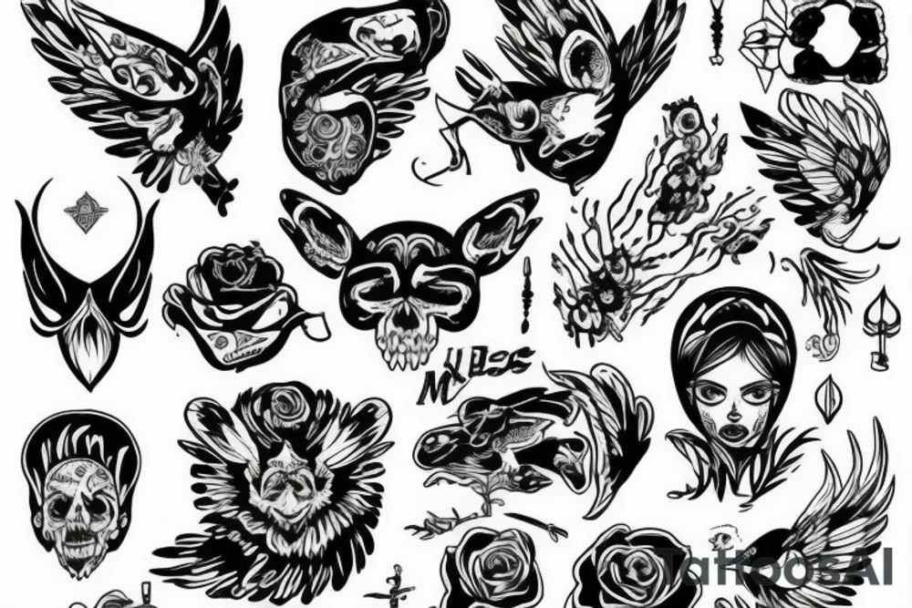 Глаз с щупальцами tattoo idea