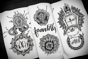 Mental health journey tattoo idea