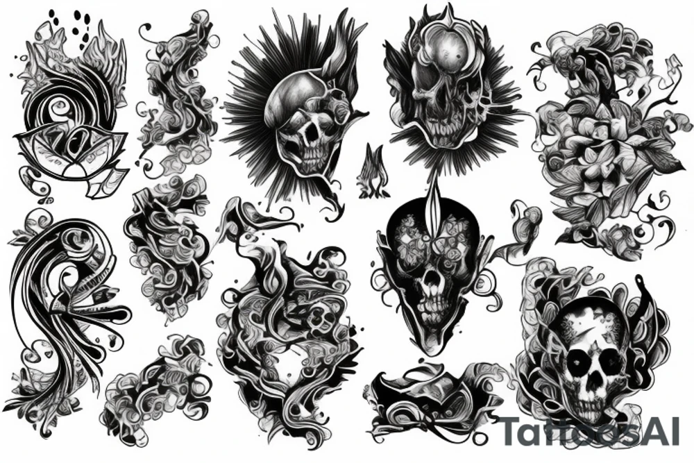 EMS and Fire tattoo idea