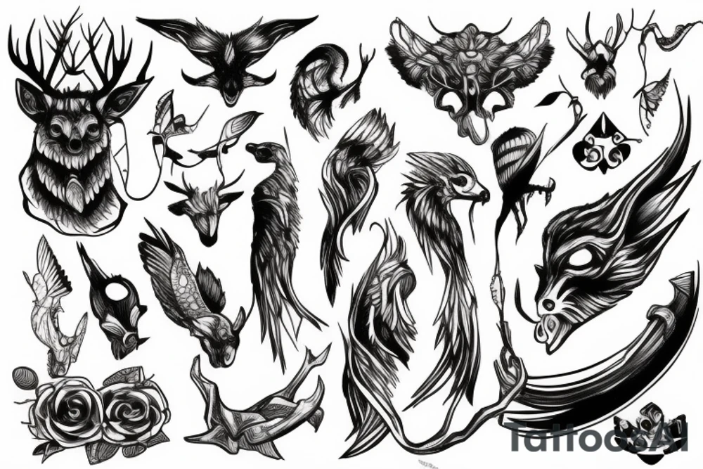 Hunting tattoo idea
