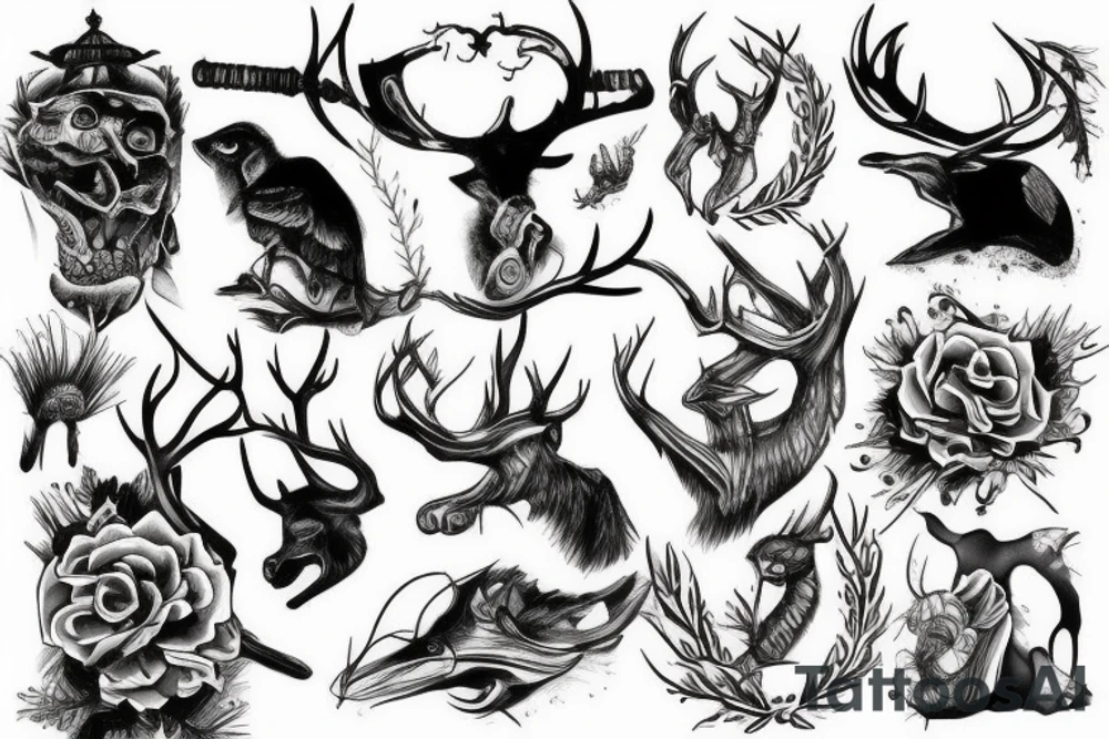 Hunting tattoo idea