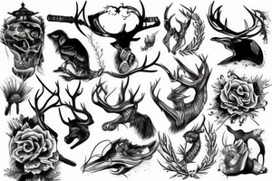 Hunting tattoo idea