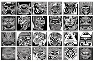 aztec tattoo idea