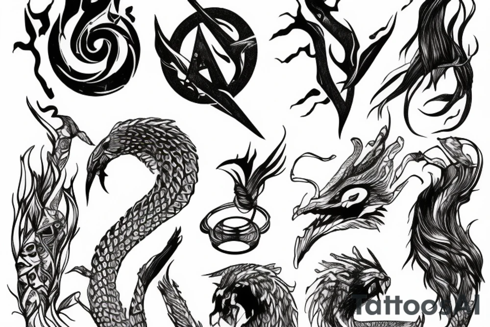 Imagine Dragons tattoo idea