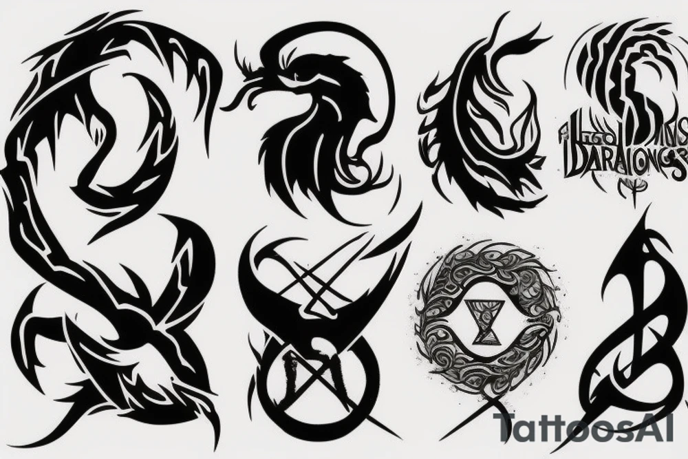 Imagine Dragons tattoo idea