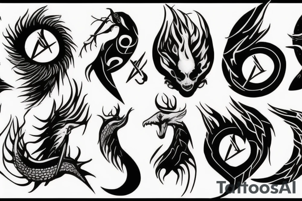 Imagine Dragons tattoo idea
