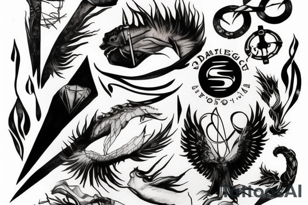 Imagine Dragons tattoo idea