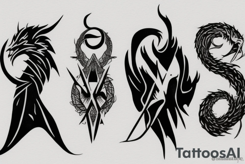 Imagine Dragons tattoo idea