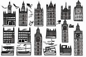 London travel film photography architecture history boats tattoo idea