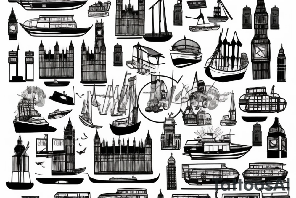 London travel film photography architecture history boats tattoo idea
