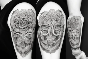 Romatic tattoo idea