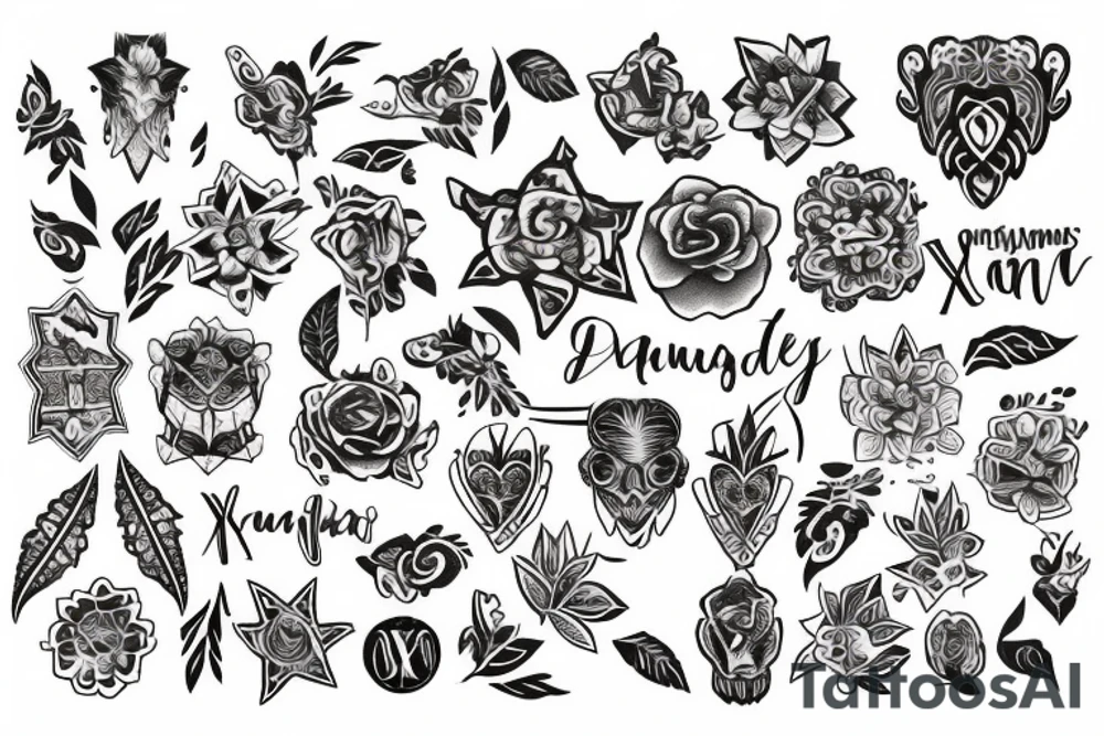 Name: Xènia tattoo idea