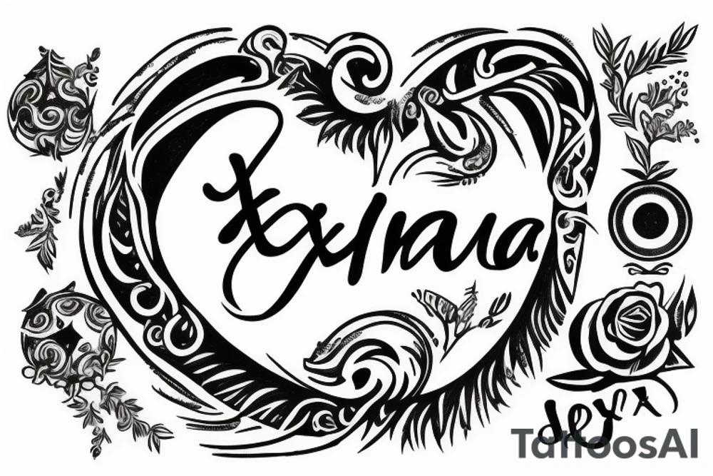 Name: Xènia tattoo idea