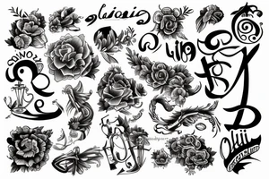 Catalonia forearm tattoo idea