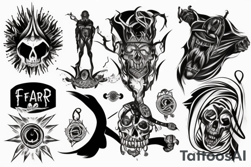 Fear god tattoo idea