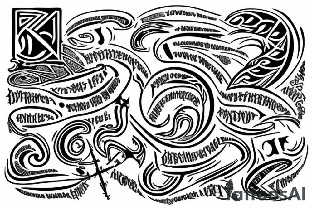 Old Norse runic spelling of kendall tattoo idea