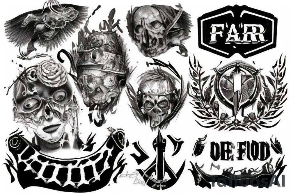 Fear god tattoo idea