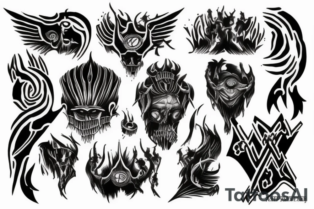 Fear god tattoo idea