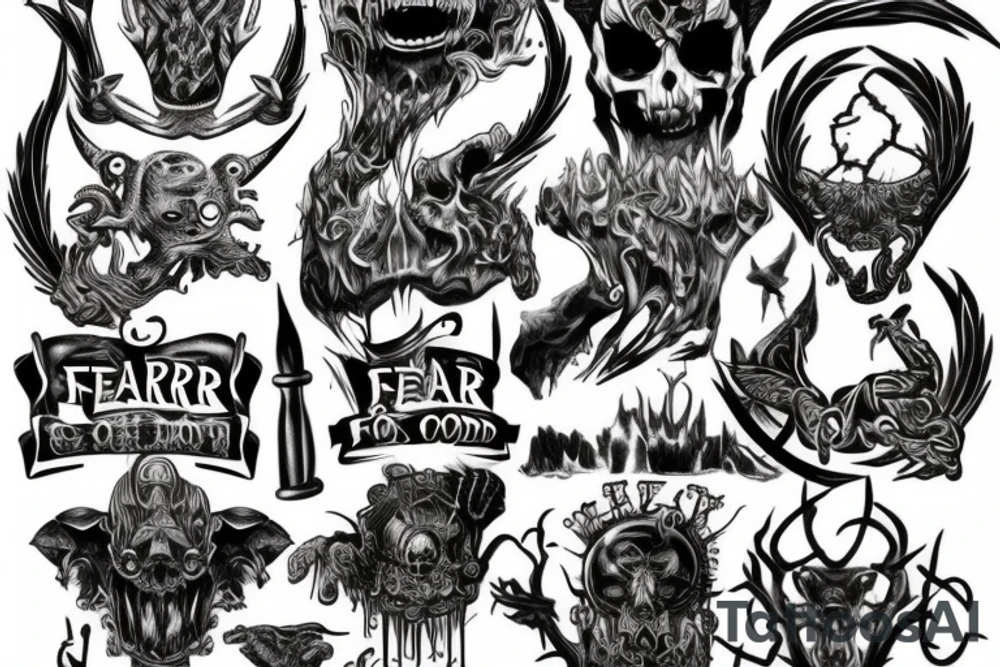 Fear god tattoo idea