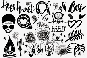 best friend that committed suicide tattoo idea