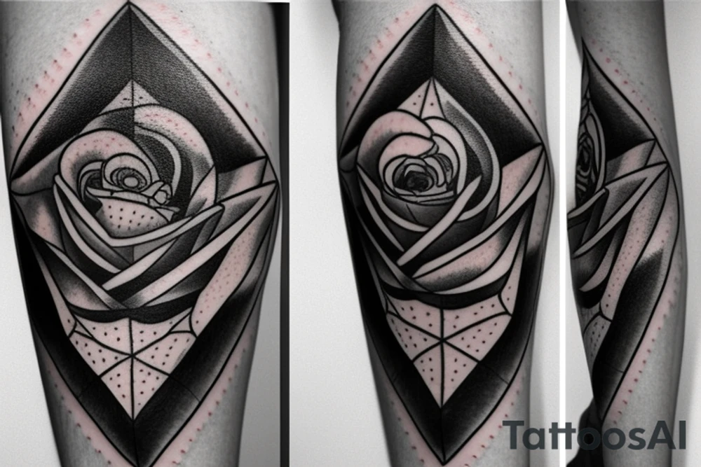 rose inside a triangle whale inside a triangle tattoo idea rose inside a triangle whale inside a triangle tattoo idea