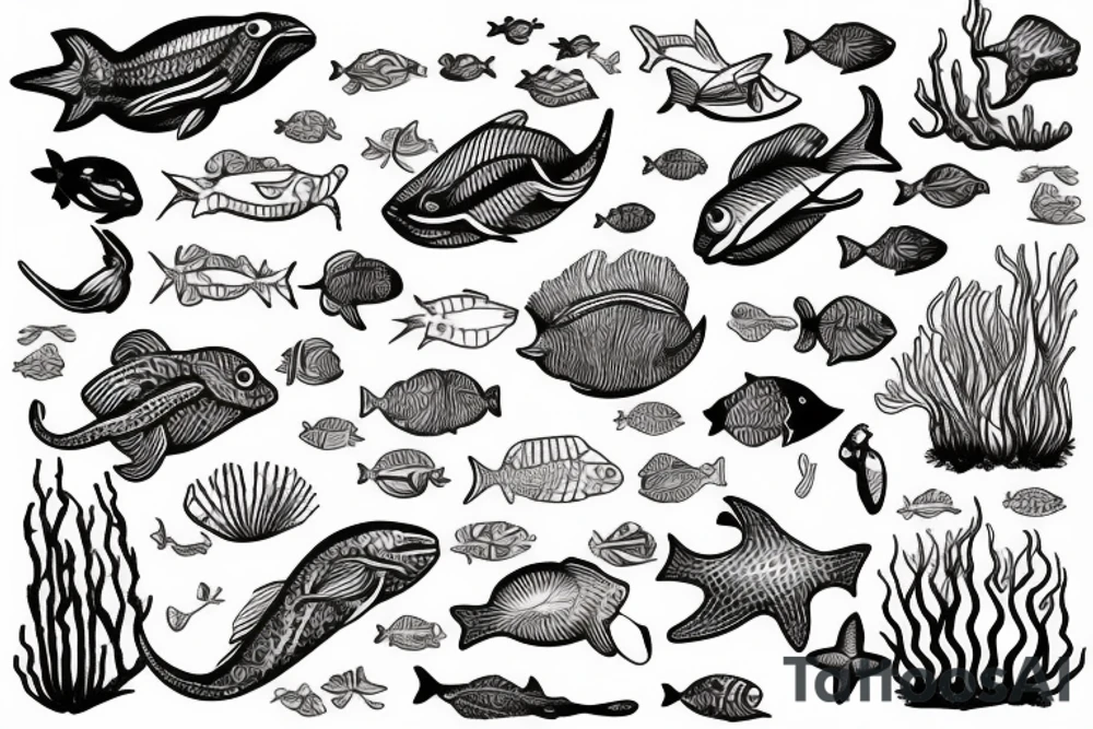 sealife tattoo idea