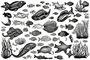 sealife tattoo idea