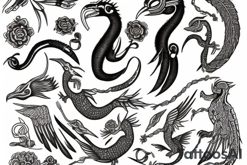 Quetzalcóatl tattoo idea