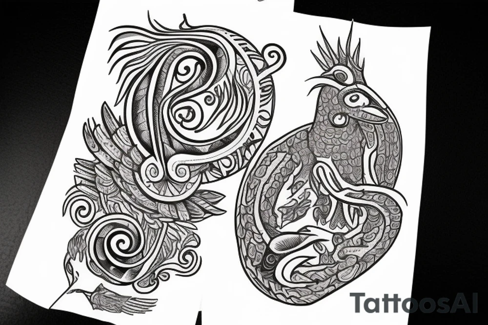 Quetzalcóatl tattoo idea