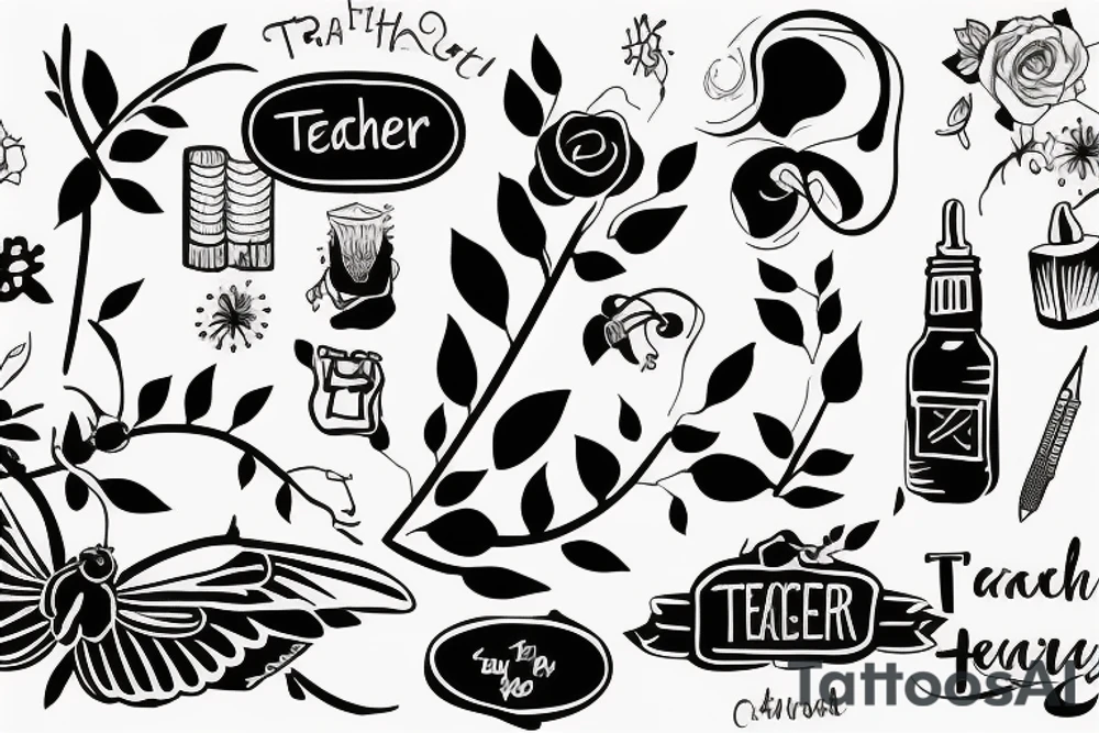 bridge to teacher tattoo idea