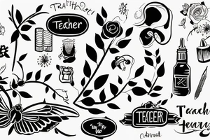 bridge to teacher tattoo idea