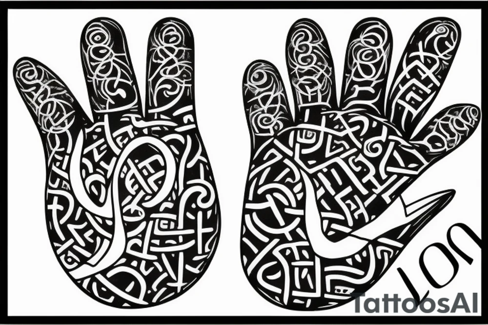 Dog paw with the word Loki tattoo idea