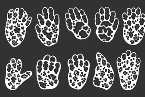 Dog paw tattoo idea