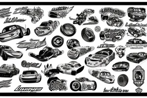 lightning mcqueen tattoo idea
